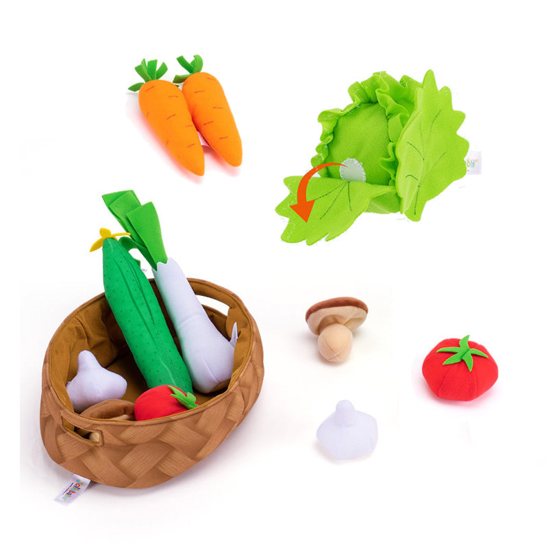 My Veggie & Fruit Basket Soft Toy 我的蔬菜和水果籃