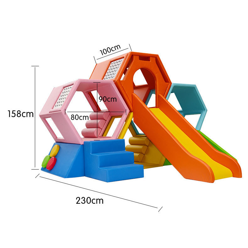 Soft Play Climb & Slide Honeycomb Basic Set 軟質體能設備 攀爬滑動蜂巢 基礎套裝