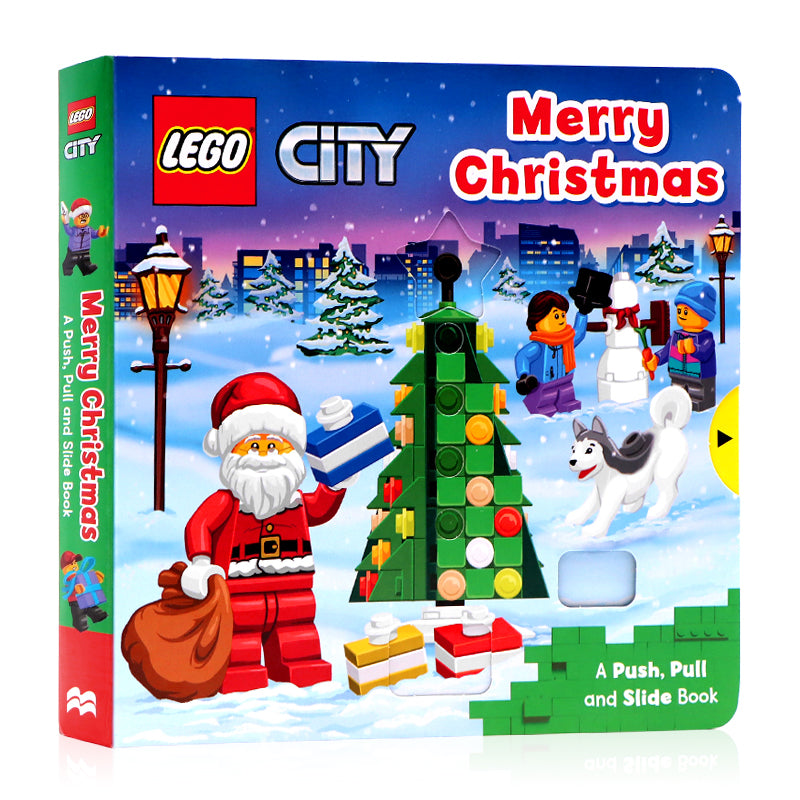 LEGO City Merry Christmas: A Push, Pull and Board book