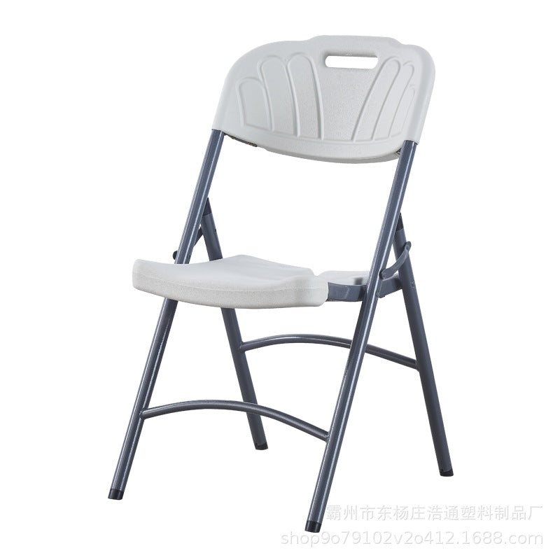 KC Comfy Plastic Folding Chairs for Indoor and Outdoor