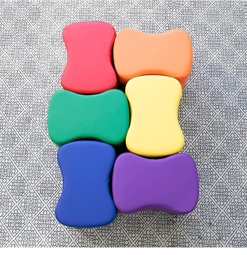 Toddler Modular Stool Set, Flexible Seating Set of 6件套 幼兒模組化小凳子