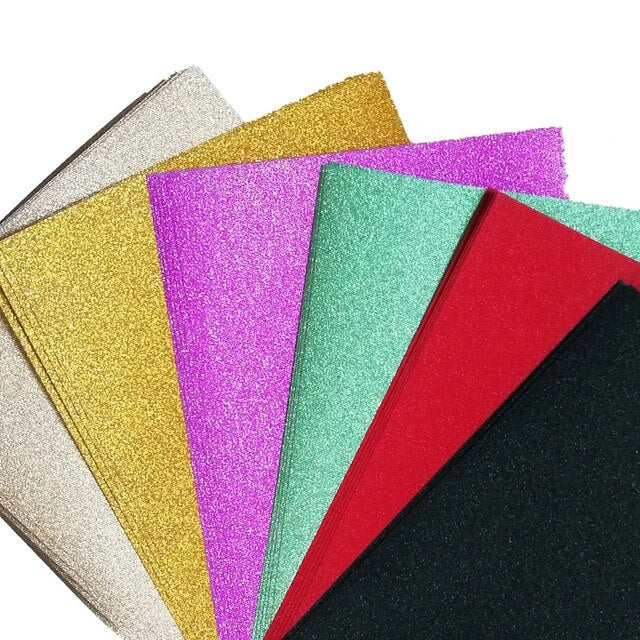 Origami Sparkly Paper 15x15cm 8 Colors 8