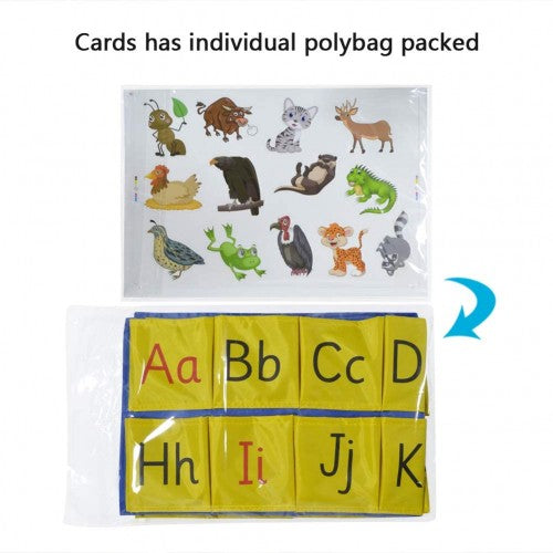 Alphabet Center Pocket Chart 英文字母插袋圖表