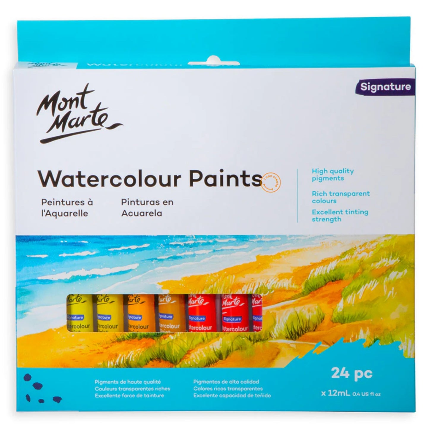 Mont Marte Watercolour Paints Signature 水彩顏料