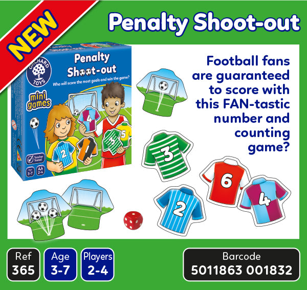 Orchard Toys Penalty Shoot Out Mini Counting Game