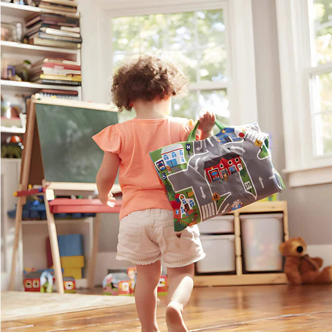 Fabricplay Animals Set with Multifunctional Play Mat 布綿製動物寶寶 配多功能遊戲墊