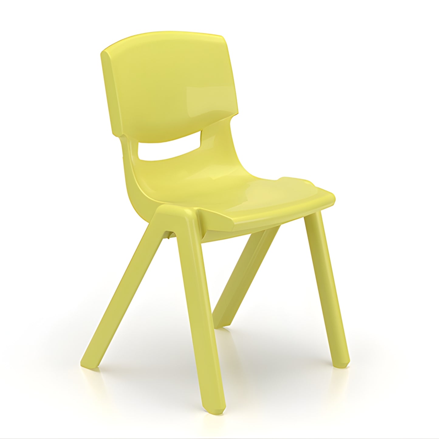 ECR4Kids Plastic School Stack Chair Set of 5張套裝 課室可疊高樹脂椅子 GREENGUARD Gold Certified