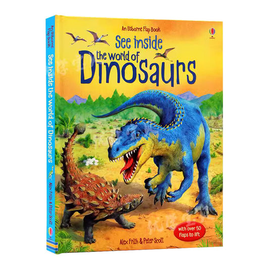 Usborne See Inside the World of Dinosaurs 恐龍世界 深入認識百科翻翻書