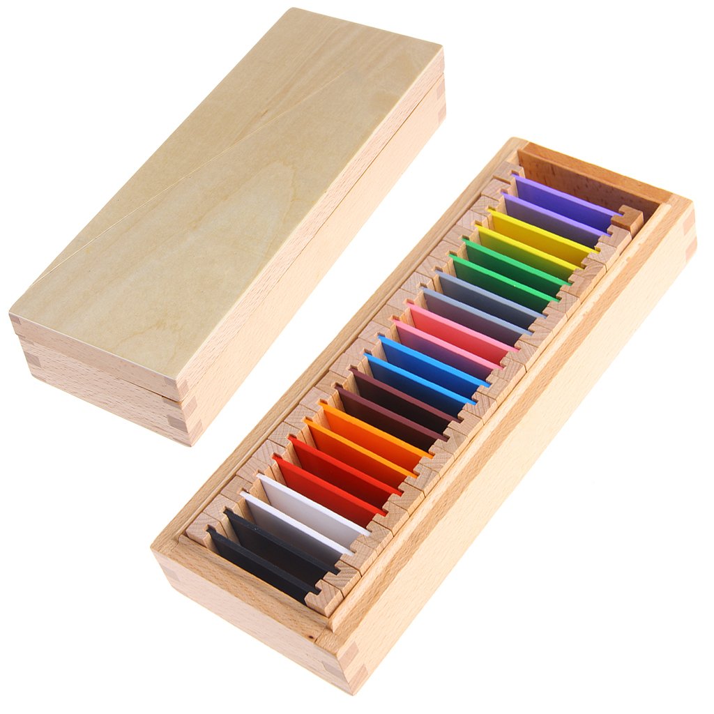 Kindermatic Montessori Color Tablets 2nd Box 蒙特梭利 11色色卡 色板二