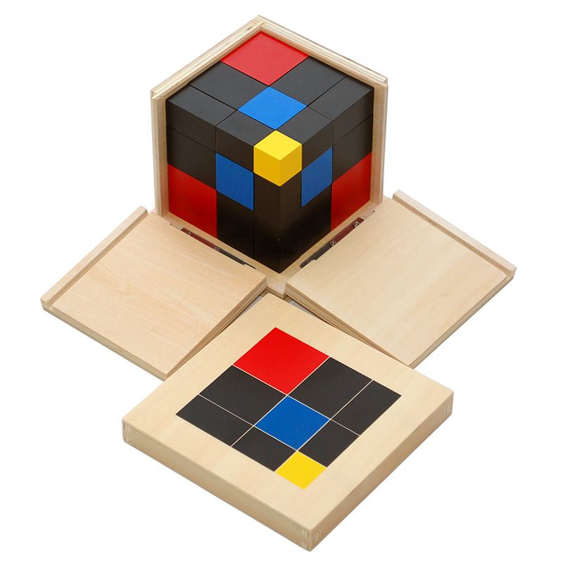 Kindermatic Montessori Trinomial Cube 蒙特梭利 三項式