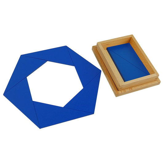 Kindermatic Montessori Constructive Blue Triangles 蒙特梭利 藍色三角形