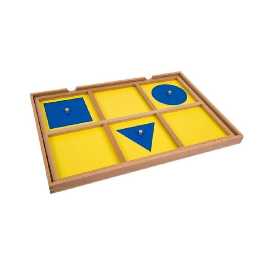 Kindermatic Montessori Geometric Demonstration Tray 幾何展示盤示範匣