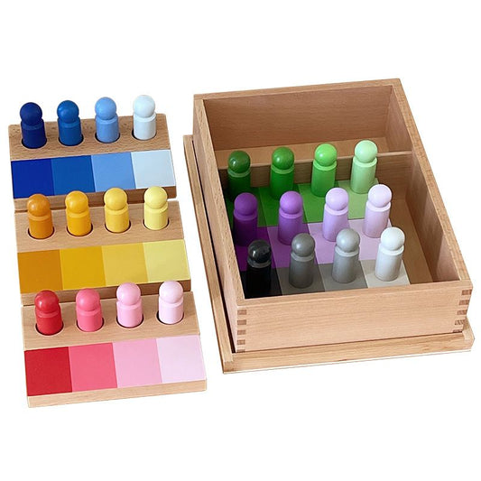 Kindermatic Montessori Color Resemblance Sorting Task 蒙特梭利 對色遊戲