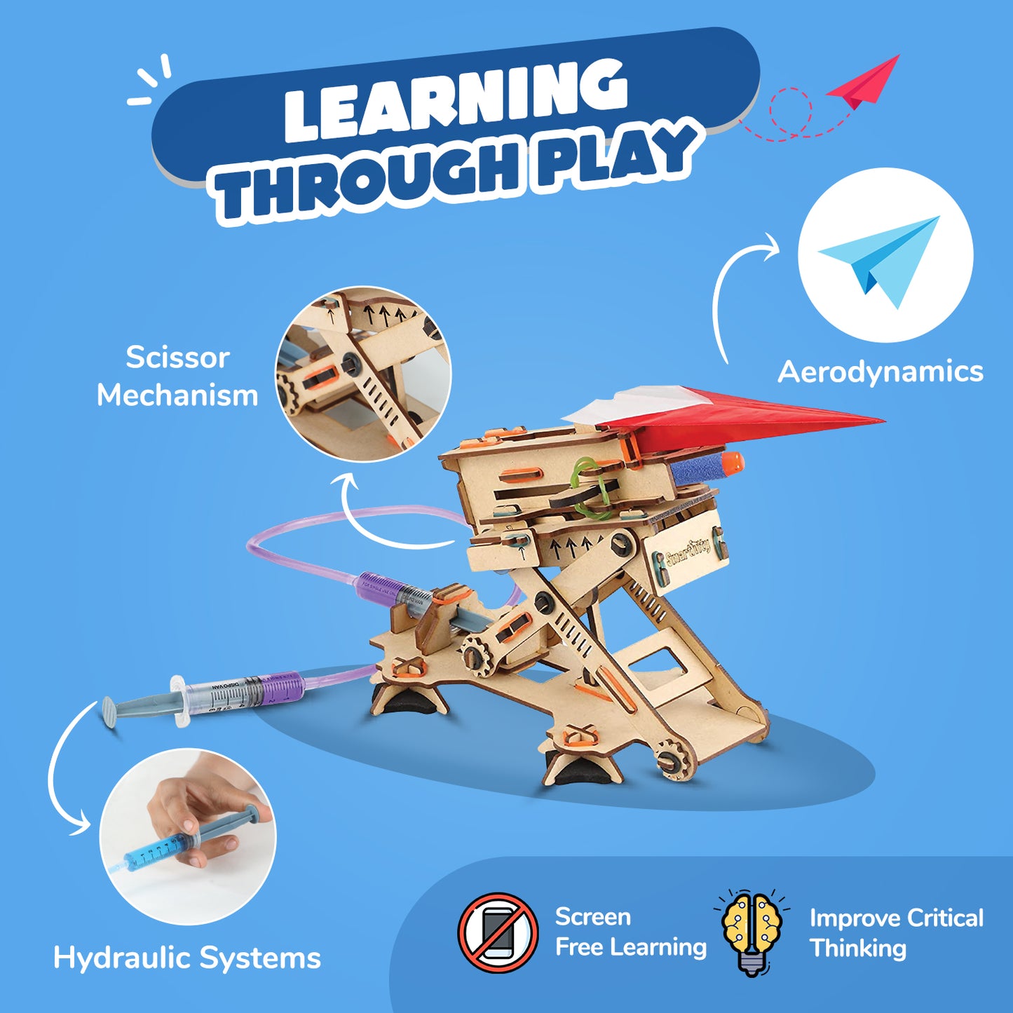 Smartivity Hydraulic Plane Launcher 液壓飛機發射器