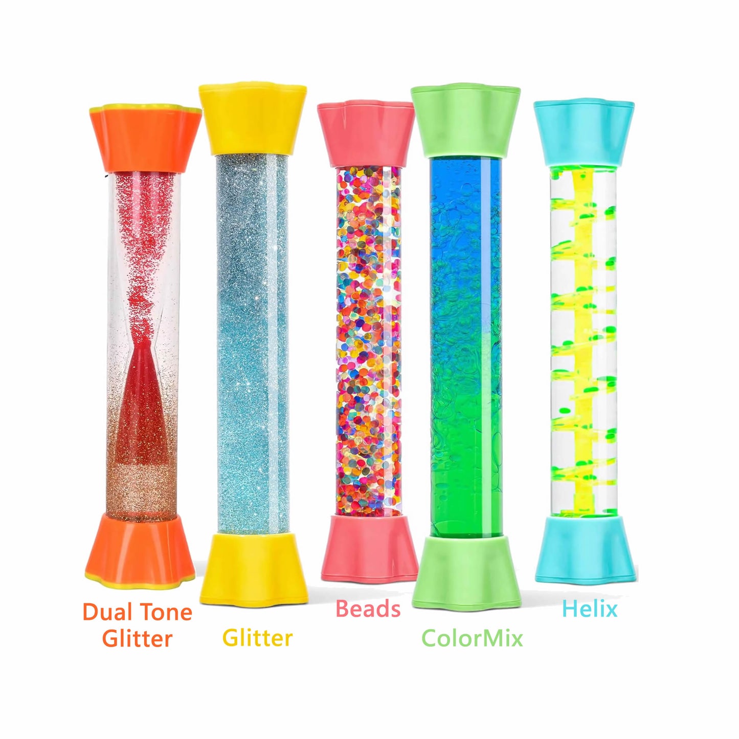 Fidget Sensory Motion Tubes Liquid Bubbler 減壓感官液體流動泡泡管