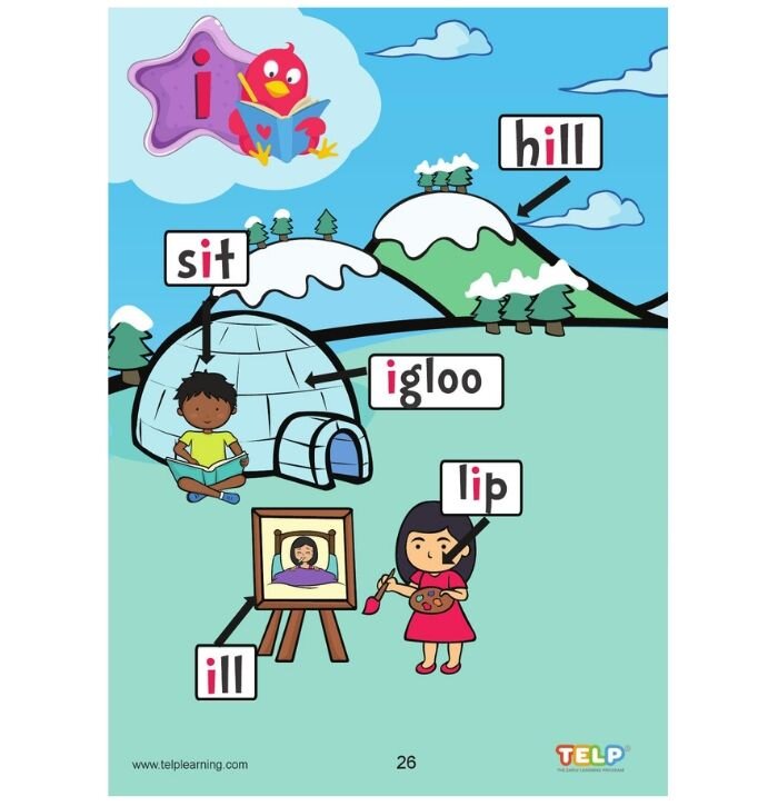 TELP 早期英語讀寫 Phonics Level 2A +2B