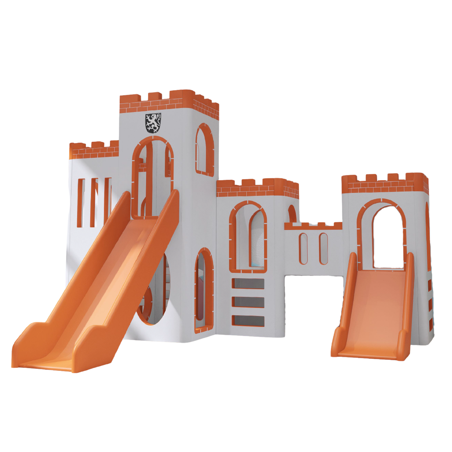 Windsor Castle Climber & Slide Set L210*W388*H220cm 溫莎風格城堡遊戲場 Conform to EN71 Safety Approval