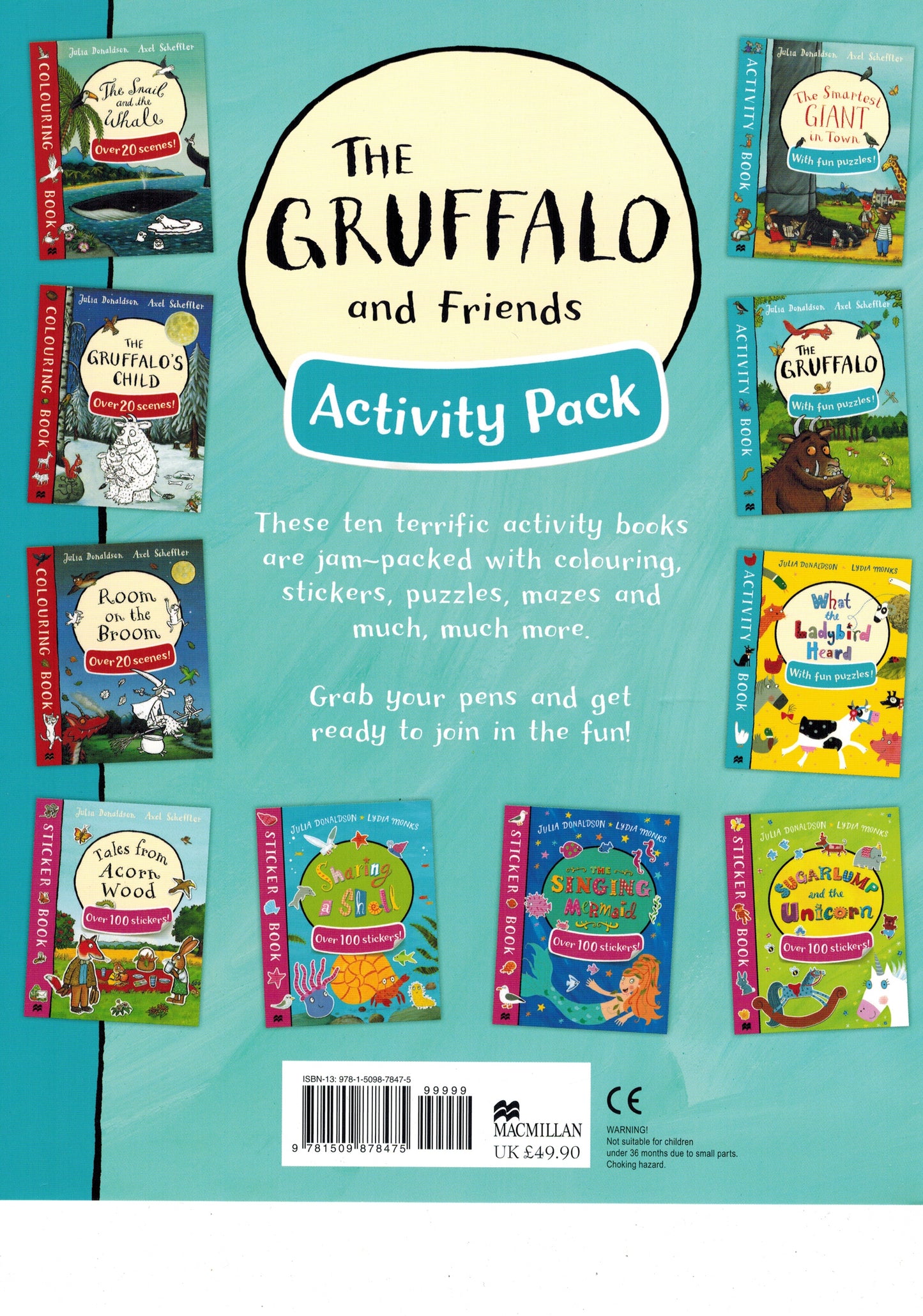 The Gruffalo and Friends 10 Books Activity Collection – Paperback 咕嚕牛與朋友們 10本活動書套裝 – 平裝本