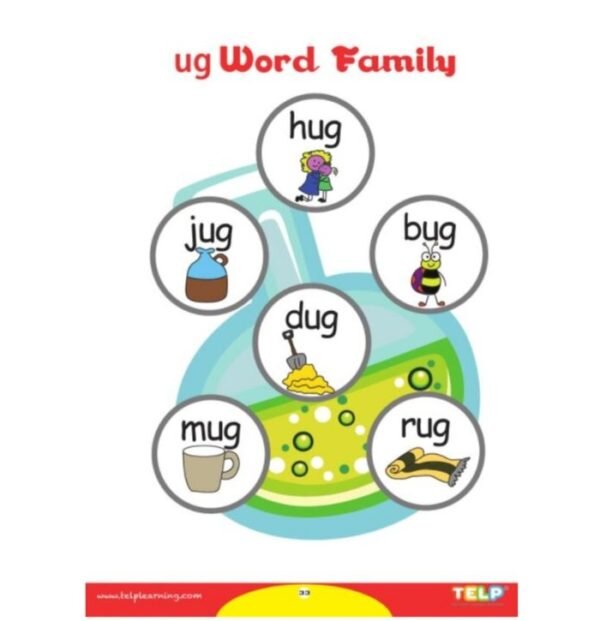 TELP Phonics CVC & Word Families 2 Books Set 幼兒拼音英語三字詞 2本裝