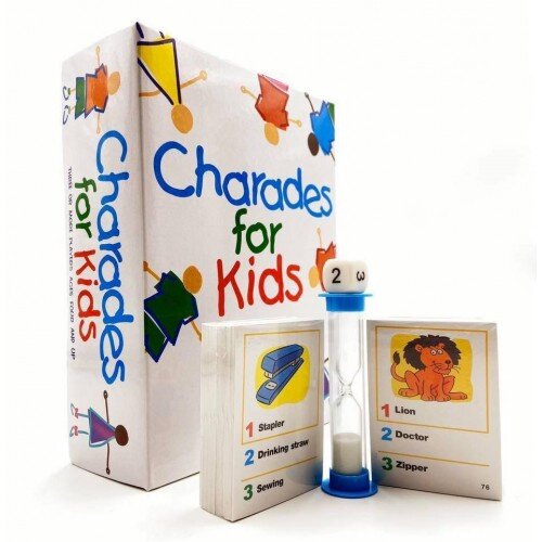 Charades for Kids Picture Guessing Game 有口難言猜圖遊戲