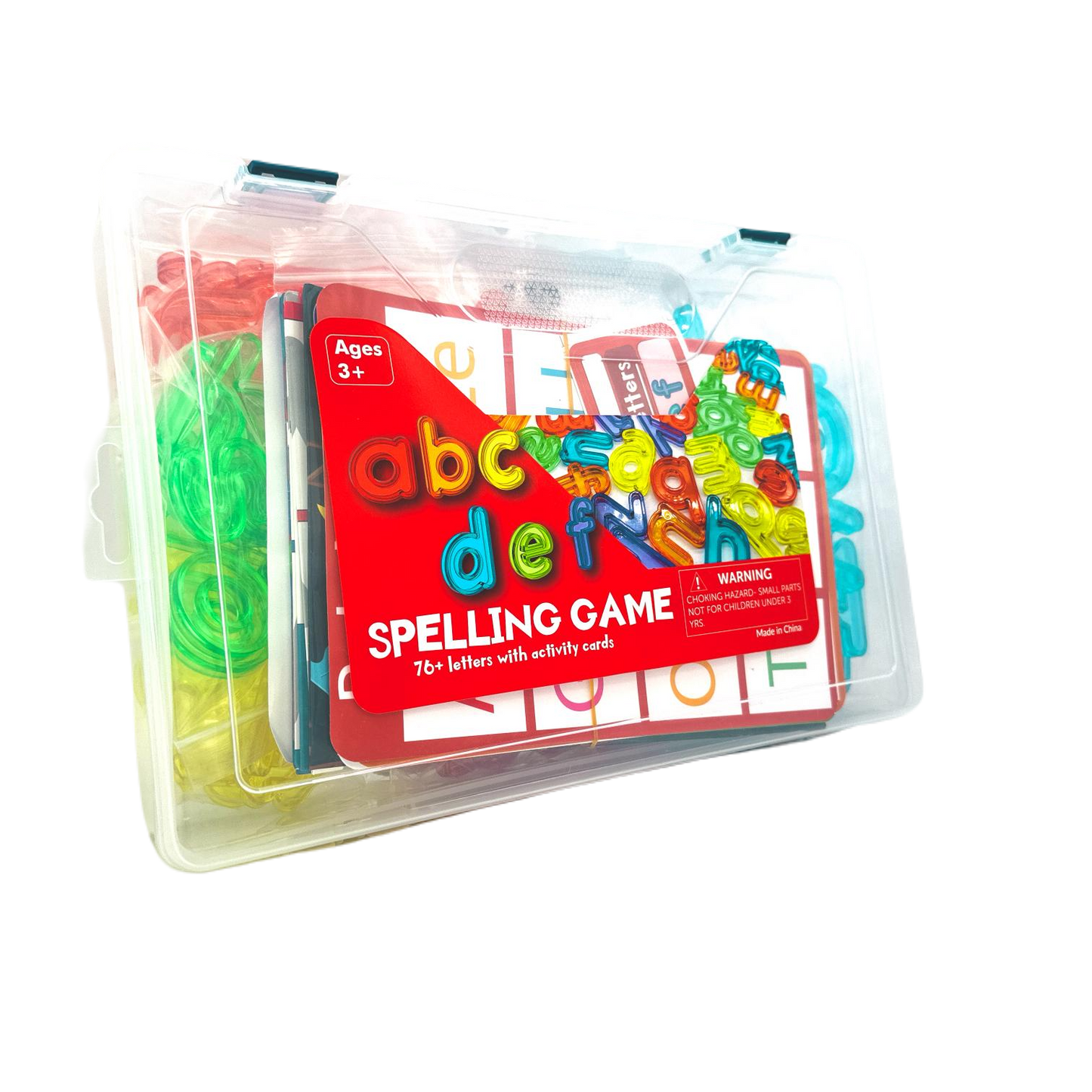 Rainbow Letters Activity Set - Lowercase 彩色英語字母幼兒遊戲套裝 小寫字母