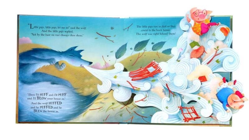 Usborne Pop-Up Three Little Pigs 三隻小豬3D立體紙板書