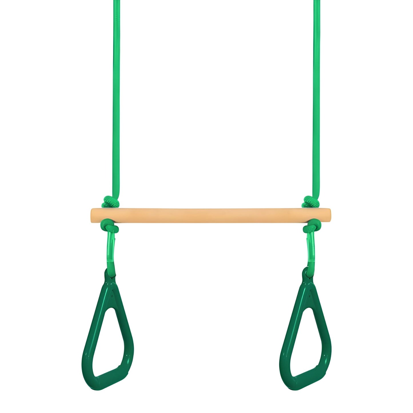 Obstacle Course Attachment Trapeze Swing with Rings Max Load 100KG CPC Safety Approval 障礙訓練 雙環吊桿鞦韆