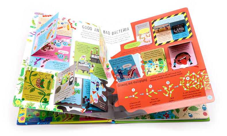 Usborne See Inside Germs 細菌 深入認識百科翻翻書