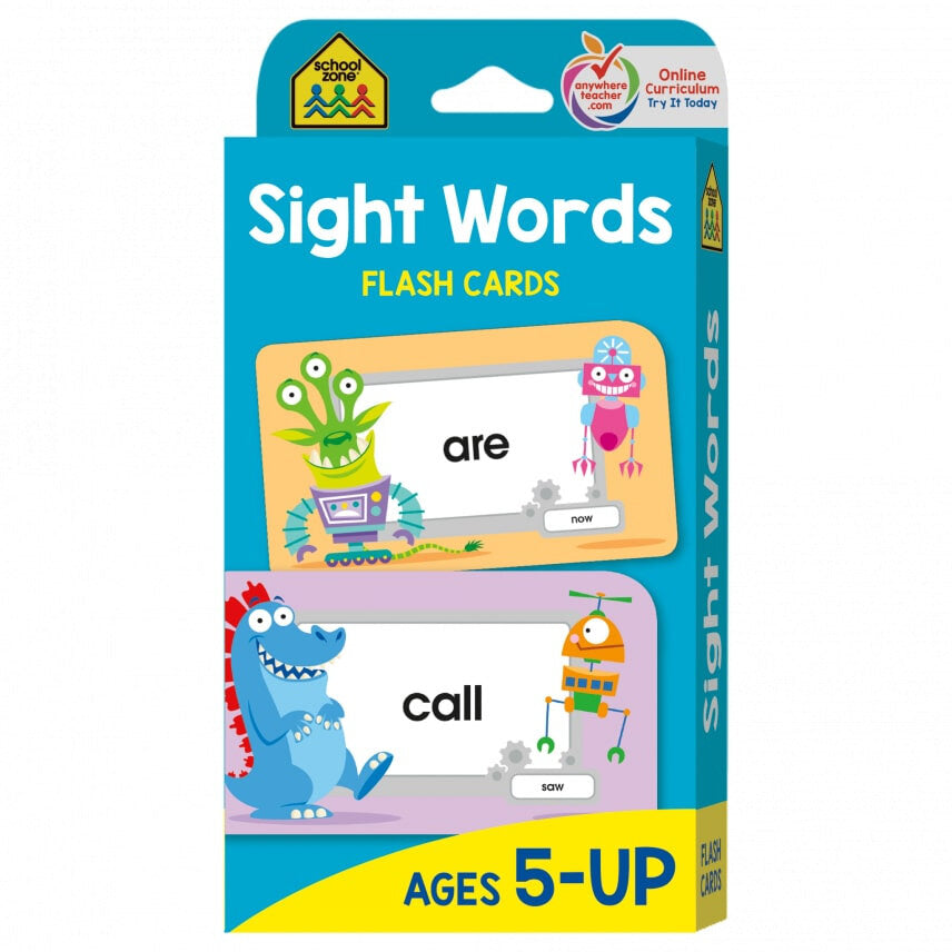 Hinkler School Zone Sight Words Flash Cards 英語常用詞抽認卡