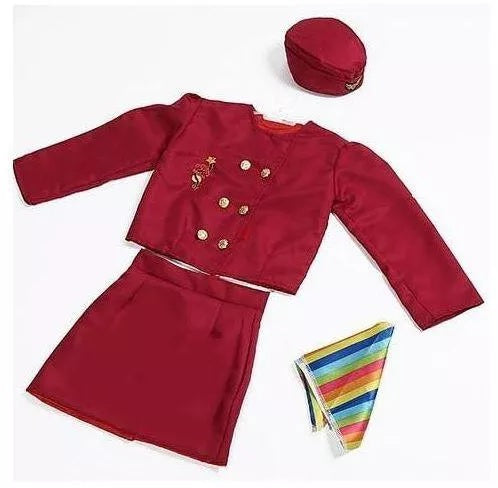 空中服務員 - 角色扮演職業服飾 Air Hostess Role Play Costume for Kids