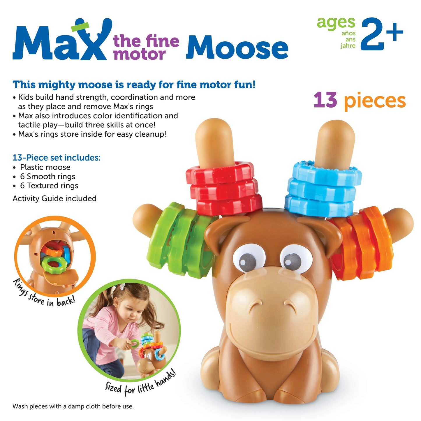 Learning Resources Max the Fine Motor Moose