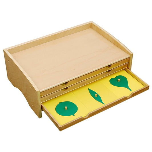 Kindermatic Montessori Botany Leaf Cabinet With Insets 蒙特梭利 樹葉嵌板櫥