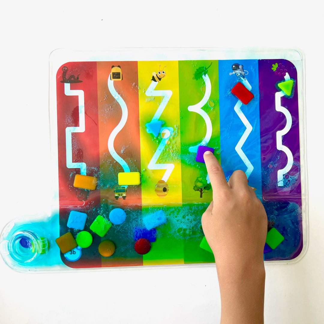 Hand2Mind Colors & Shapes Sensory Pad 顏色和形狀感官遊戲墊