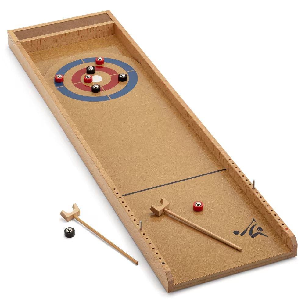 Alfaset Kulling Table Curling Game 推球競技遊戲 桌面冰壺遊戲
