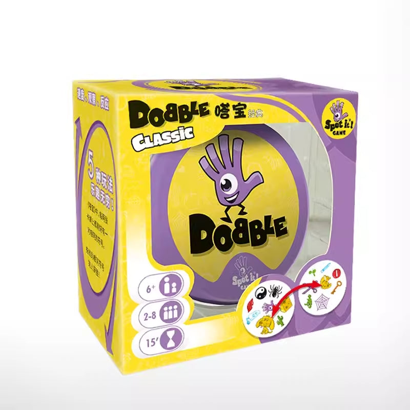 Asmodee DOBBLE speed and observation game Ages 6+ DOBBLE 嗒寳 觀察及反應力遊戲 6歲+