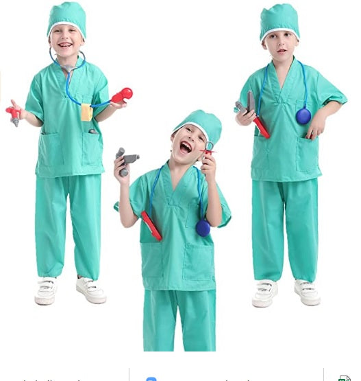 外科醫生 - 角色扮演職業服飾 Surgeon Role Play Costume for Kids