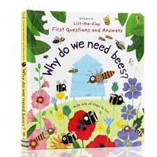 USBORNE - First Questions and Answers: Why do we need bees? 為什麼需要蜜蜂? 啟蒙問答翻翻書