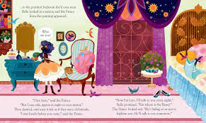 Usborne Peep inside A Fairytale Beauty And The Beast 偷偷看美女與野獸故事 幼兒小翻頁紙板書