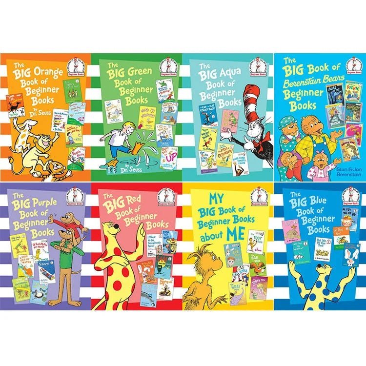 Dr Seuss Big Book of Beginner Books Set 蘇絲博士初階閱讀精裝套裝