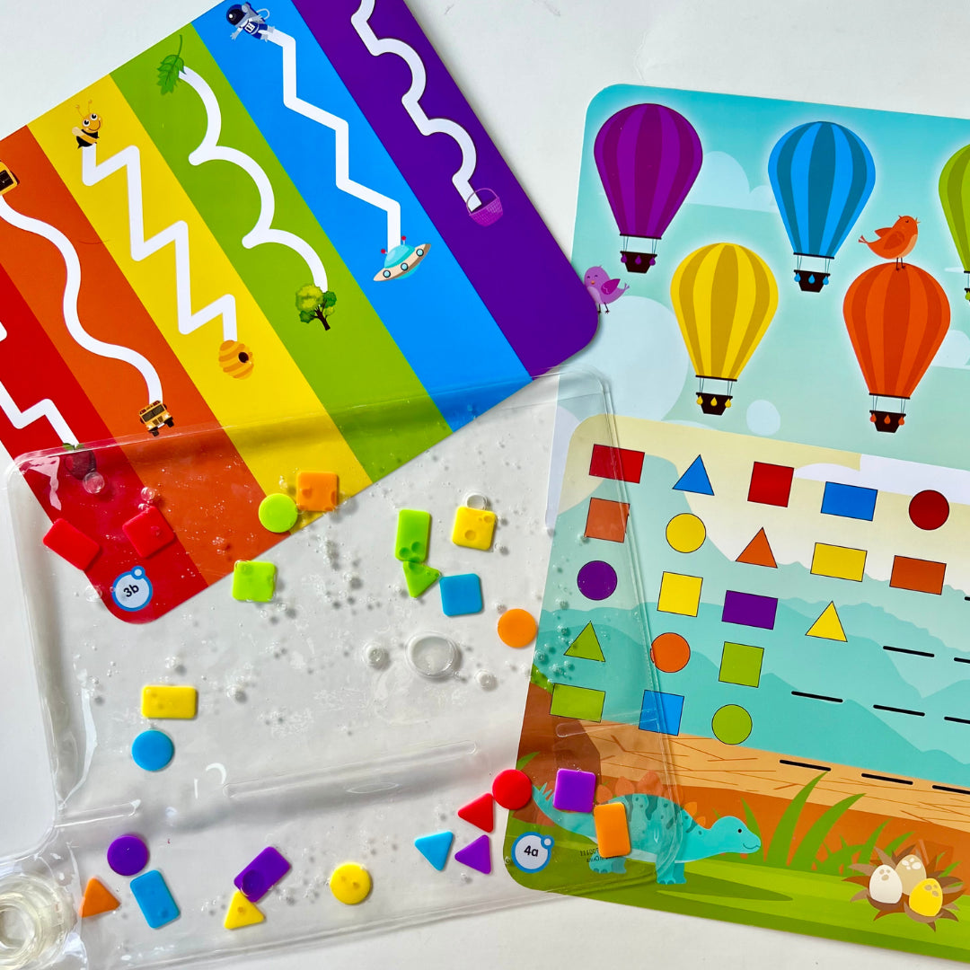 Hand2Mind Colors & Shapes Sensory Pad 顏色和形狀感官遊戲墊