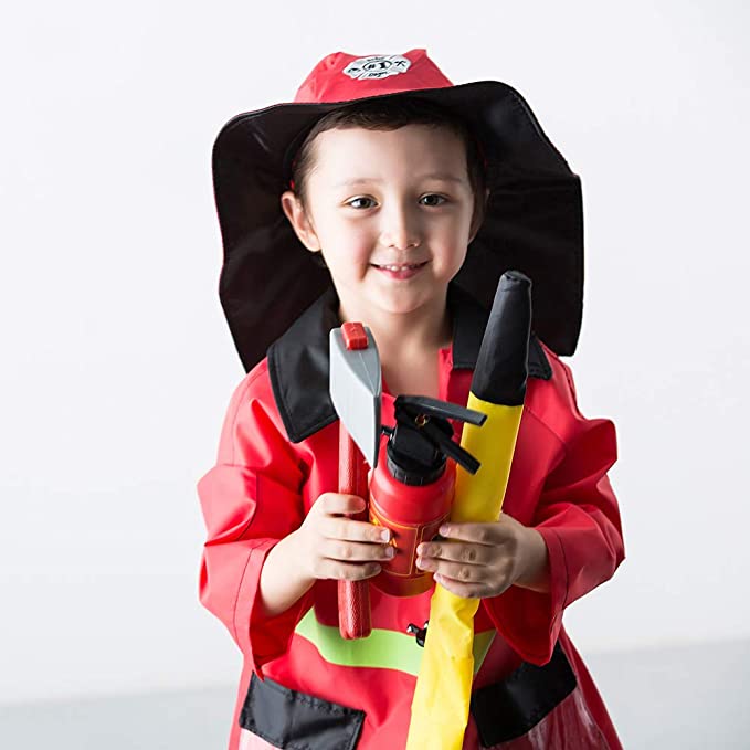 消防員 - 角色扮演職業服飾 Firefighter Role Play Costume for Kids
