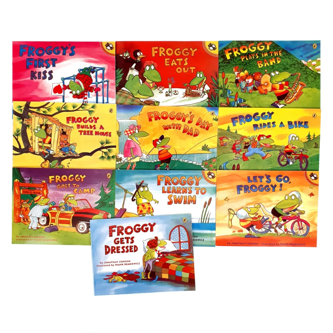 Froggy series 10 Book Set 小青蛙系列10本繪本套裝