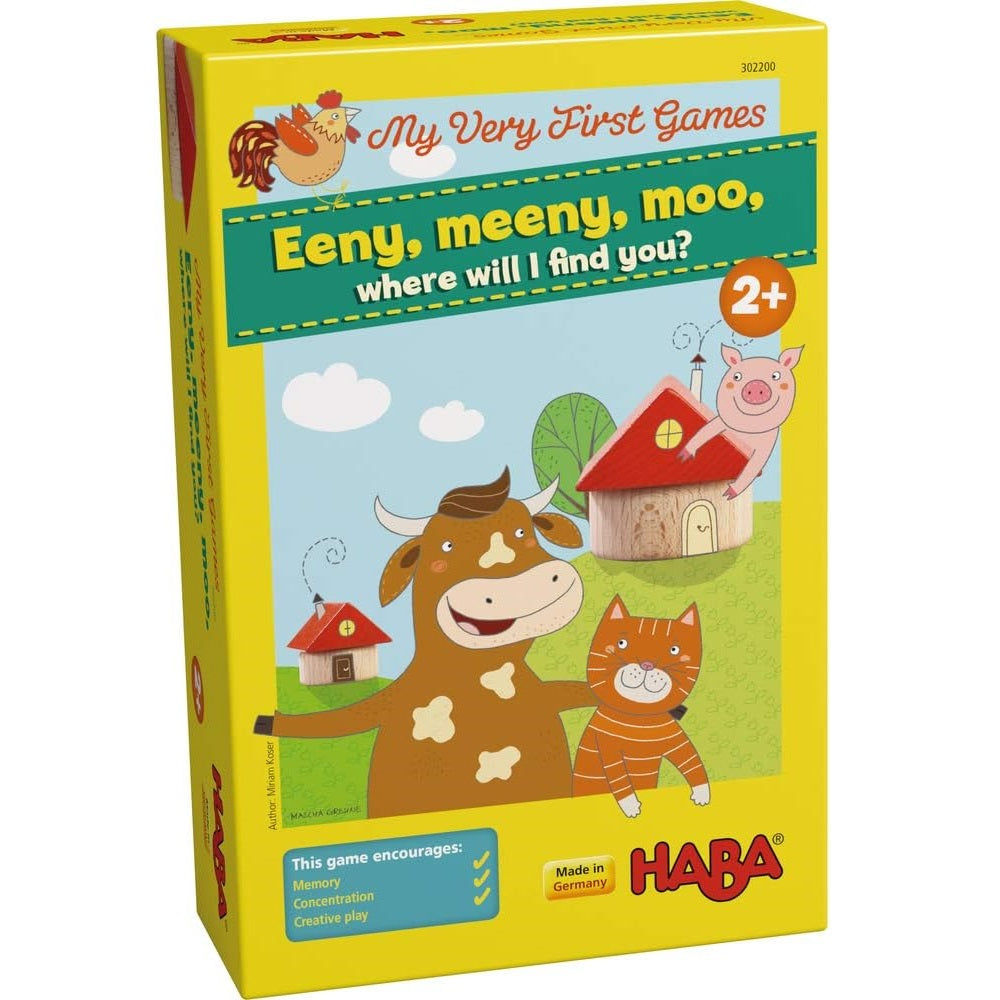 HABA My Very First Games – Eeny, Meeny, moo, Where will I find You? Memory Game 記憶專注遊戲