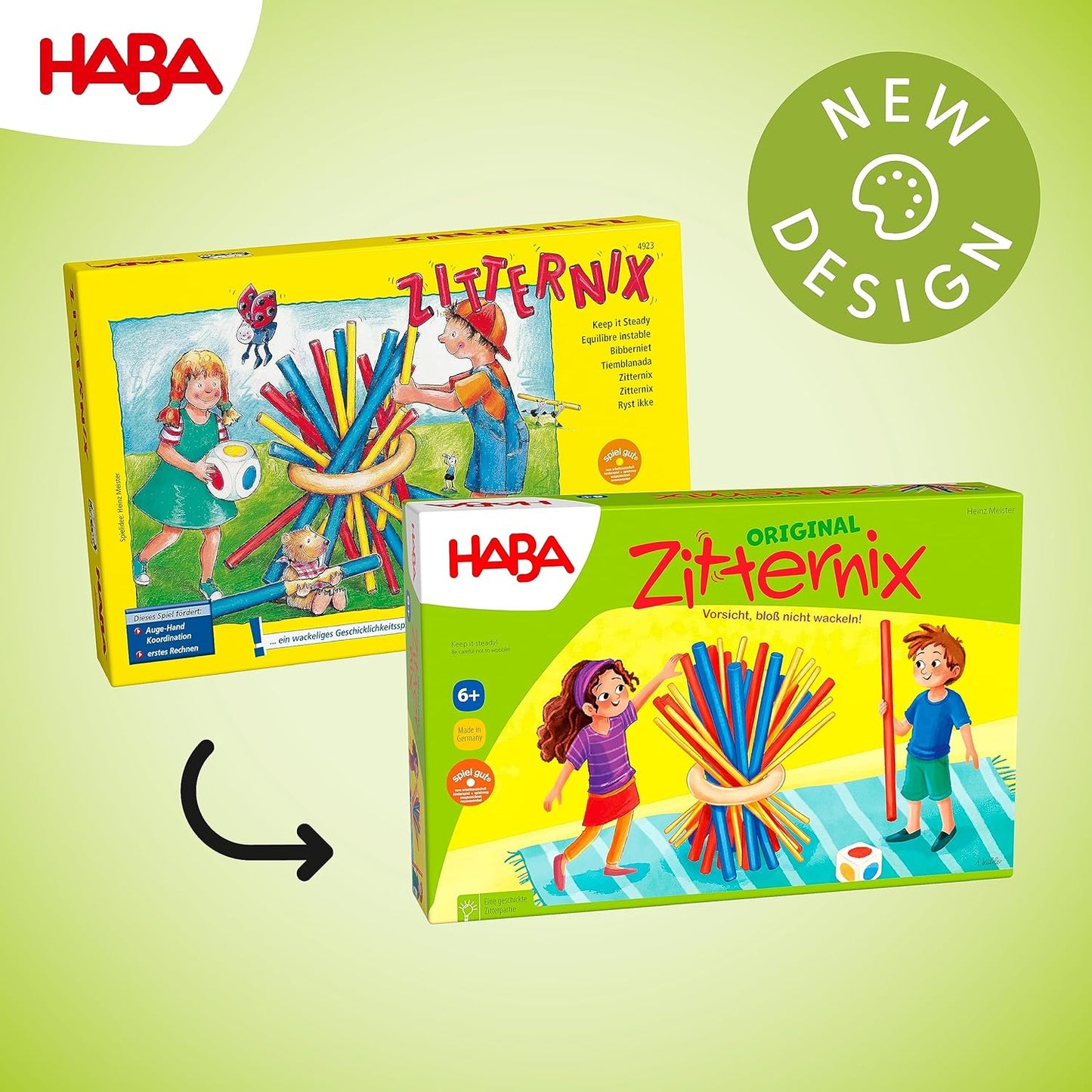 HABA 307816 Keep it steady! Dexterity Action Game 保持穩定! 敏捷動作遊戲