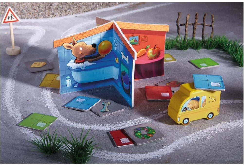 HABA My First Games - Here is the Mail! 小郵差顏色配對遊戲