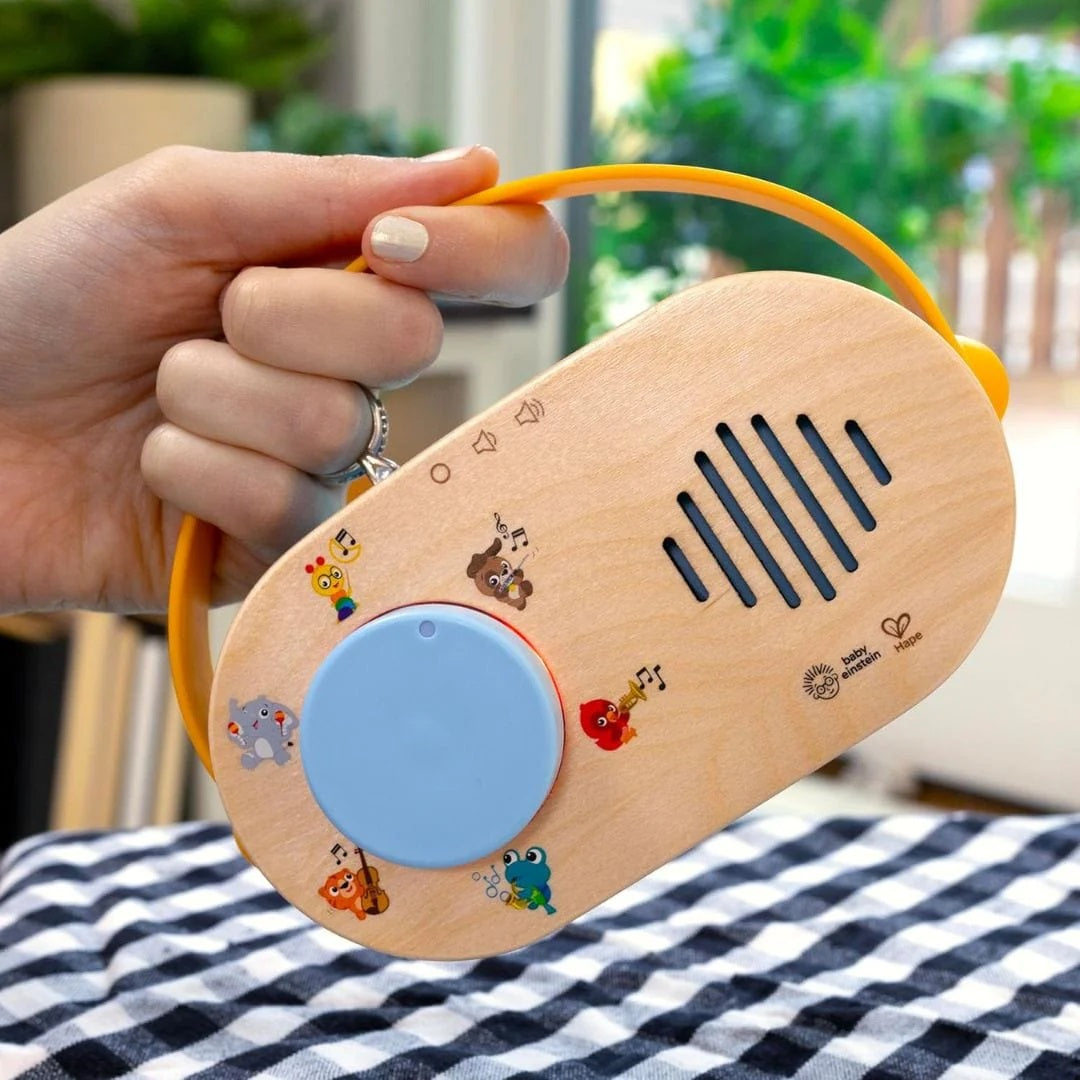 Hape Radio de aprendizaje de madera 木製學習收音機