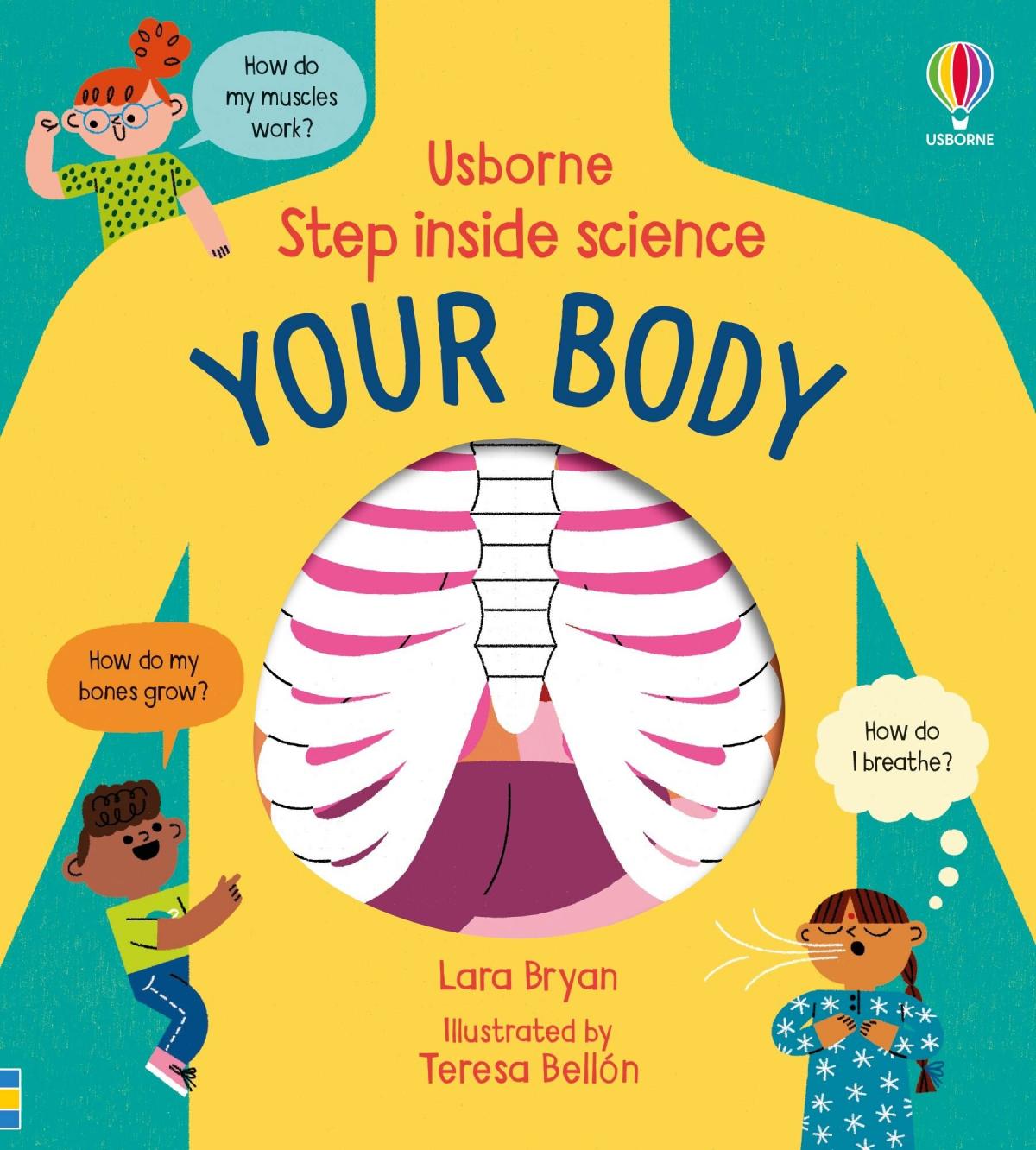 Usborne Step Inside Science: Your Body 科普啟蒙洞洞翻翻書 你的身體