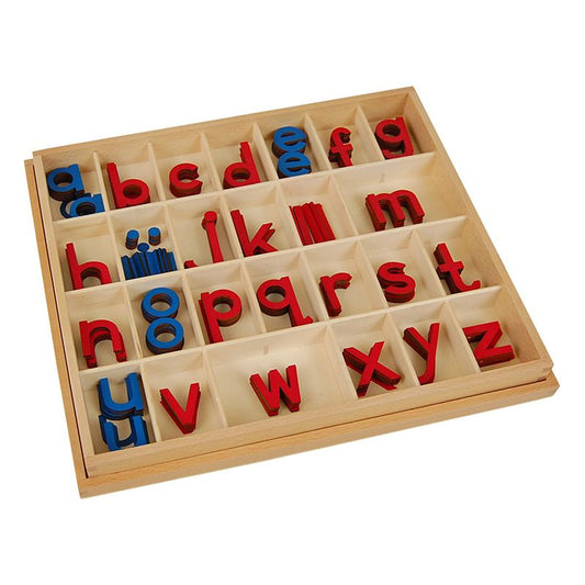 Kindermatic Montessori Lowercase Small Movable Alphabets 蒙特梭利 小號小寫可移動字母