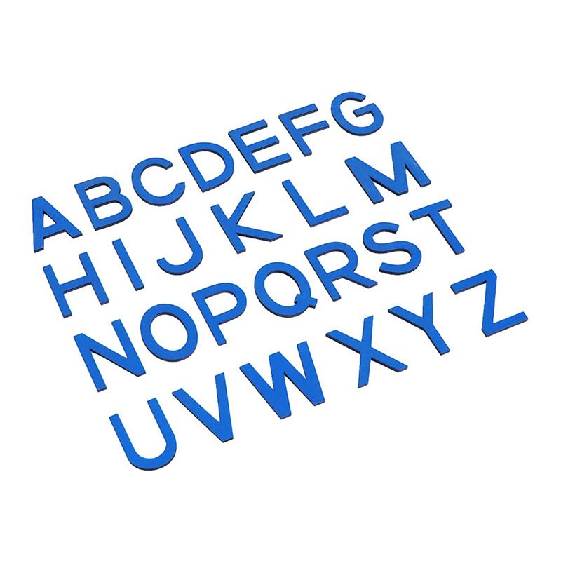 Large Movable Alphabet Capital 蒙特梭利 可移動字母箱 大寫字母