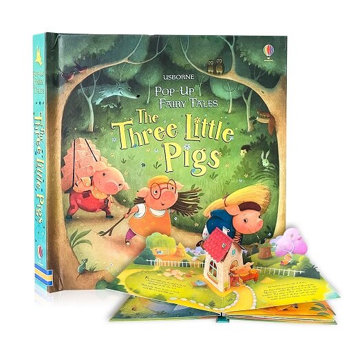 Usborne Pop-Up Three Little Pigs 三隻小豬3D立體紙板書